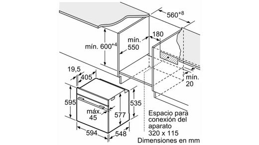 iQ700 Horno con vapor SIEMENS HS736G3B1 60 x 60 cm Negro