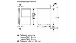 Microondas integrable Negro SIEMENS BE732R1B1 iQ700