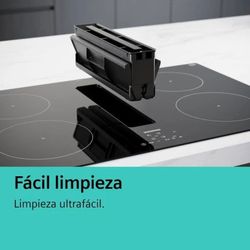 Placa de inducción con extractor integrado SIEMENS EX851HJ26E IQ700 80 cm sin perfiles