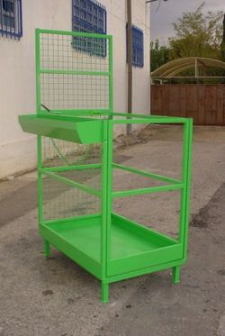Jaula subepersonas para APILADOR entrada de uñas lateral 4030-AL
