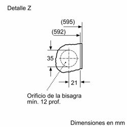 Lavadora Integrable SIEMENS WI12W327ES IQ500 8Kg 1200rpm