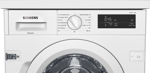 Lavadora Integrable SIEMENS WI12W327ES IQ500 8Kg 1200rpm
