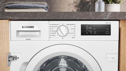 Lavadora Integrable SIEMENS WI12W327ES IQ500 8Kg 1200rpm