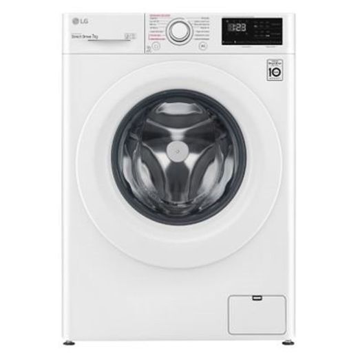 Máquina de lavar roupa a vapor LG F2WN2S65S3W branco 6,5 kg