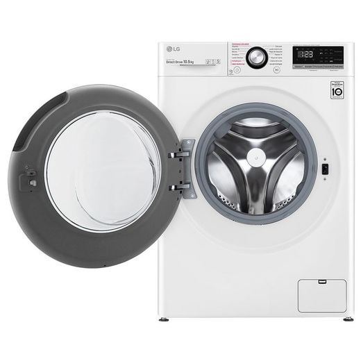 Lave-linge à vapeur LG F4WV3010S6W Blanc 10,5Kg