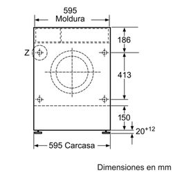 Lavadora Secadora Integrable SIEMENS WK14D543ES IQ500 7/4kg 1400rpm