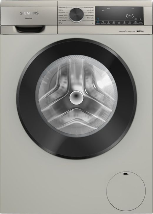 Lavadora SIEMENS WG54G2ZXES IQ500 10kg 1400rpm Acero mate antihuellas