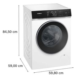 Lavadora SIEMENS WG56H2A0ES IQ500 carga frontal 10 Kg 1600 rpm Blanco