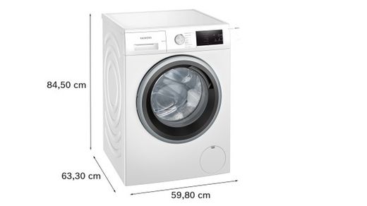 Lavadora SIEMENS WM14N290EP IQ300 carga frontal 9 kg 1400 rpm blanca