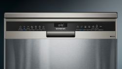 Lavavajillas SIEMENS SN23HI02ME IQ300 Libre Instalacion 60 cm Acero Antihuellas 3º bandeja