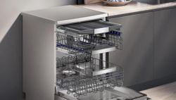 Lavavajillas SIEMENS SN27TI02CE IQ700 60cm Acero Antihuellas 3º Bandeja