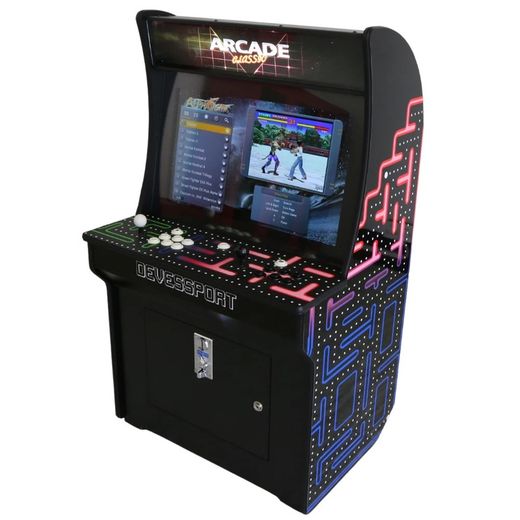 Maquina Recreativa Big Arcade “Pacman” 128cm – 26 Pulgadas – 2 Jugadores – +6000 Juegos 3724