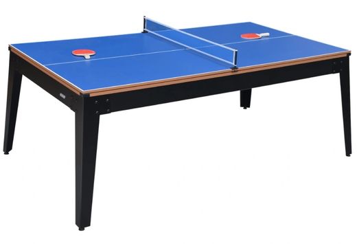 Mesa de Billar 3 en 1 con Patas metálicas 7' New Alejandria 2183