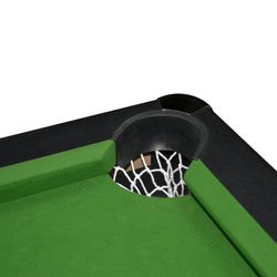 Mesa de billar plegable California 7" medidas producto 213 x 120 x 82 cm  campo de juego 191 x 97 - 2797