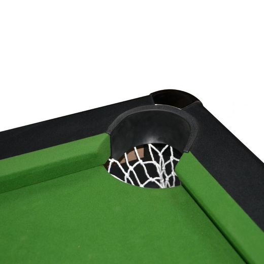 Mesa de billar plegable California 7" medidas producto 213 x 120 x 82 cm  campo de juego 191 x 97 - 2797