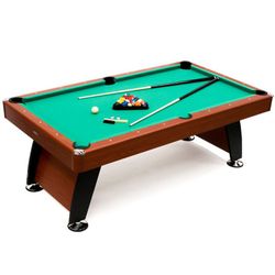 Mesa de Billar Semi Profesional Alejandría medidas producto 213 x 119 x 78 campo d juego 191 x 97 PL0322