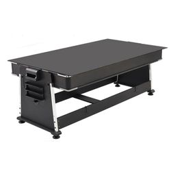 Multijuego giratorio 4 en 1 Olimpus Tapete Rojo – (Billar, Air Hockey – Ping-Pong, Mesa comedor) Potente motor para el flujo de aire 2873