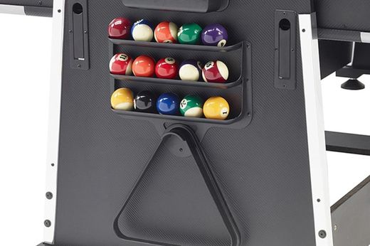 Multijuego giratorio 4 en 1 Olimpus Tapete Rojo – (Billar, Air Hockey – Ping-Pong, Mesa comedor) Potente motor para el flujo de aire 2873