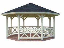 Pabellon de madera Palmako betty 18.0 m2 465 cm pa-5546 105212