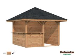 Pabellon de madera PALMAKO CONNECT BIANCA 8.3 M2 SET 3 110132