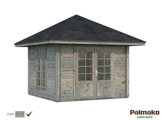 Pabellon de madera PALMAKO CONNECT BIANCA 8.3 m2 SET 5 110128