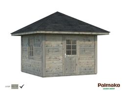 Pabellon de madera PALMAKO CONNECT BIANCA 8.3 m2 SET 6 110124