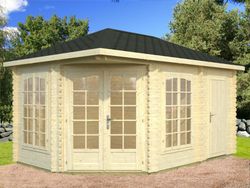 Pabellon de madera Palmako melanie 11 m2 450 x 300 cm pa28-4530 103736