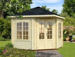 Pavilhão de madeira Palmako melanie 6,6 m2 300 x 300 cm pa44-3030 103728