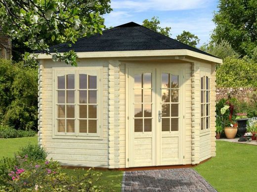 Pavilhão de madeira Palmako melanie 6,6 m2 300 x 300 cm pa44-3030 103728