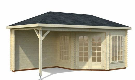Pavillon en bois Palmako Melanie 6,8 + 8,3 m2 577 + 300 cm PA28-5830 103778
