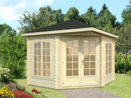 Pabellon de madera Palmako melanie 7 m2 300 x 300 cm pa28-3030 103708