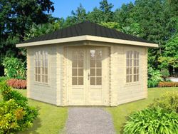 Pabellon de madera Palmako melanie 9.9 m2 350 x 350 cm pa44-3535 103732