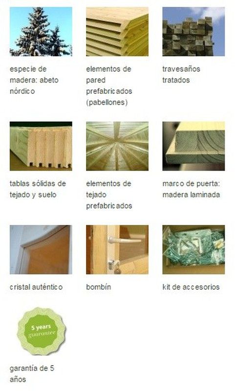 Pavillon en bois Palmako Veronica 4 6,7 m2 289 cm pap28-2929-1