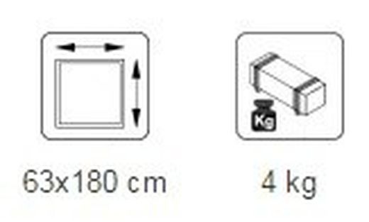 Pack 20 treillis bois Palmako matilde 1 63 x 180 cm BF1012