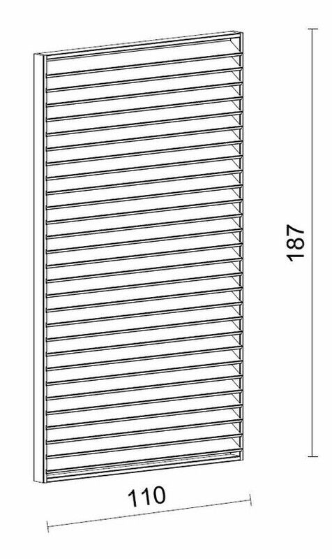 Panneau Lara 110 x 187 cm LA16-1143 102850