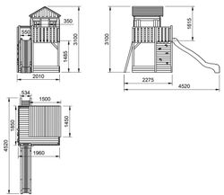 Paque infantil MASGAMES LOLLIPOP uso comercial Horeca MA500975