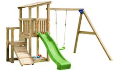 Parque infantil CASCADE M con columpio individual MA812521