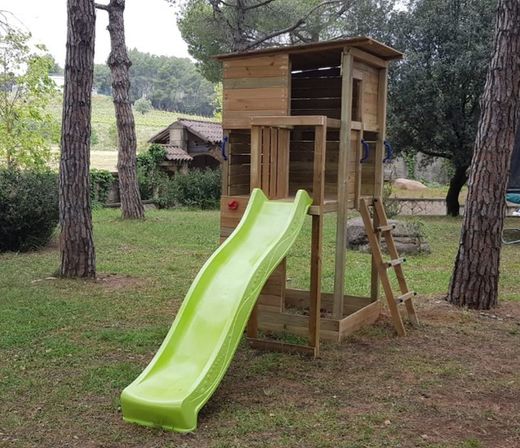 Parque Infantil de madera cuadrada MASGAMES TAGA ESCALADA L MA700360
