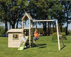 Parque infantil LOOK-OUT M con columpio individual MA811811