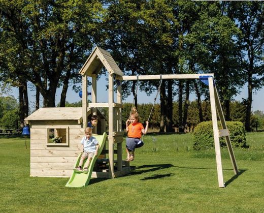 Parque infantil LOOK-OUT M con columpio individual MA811811