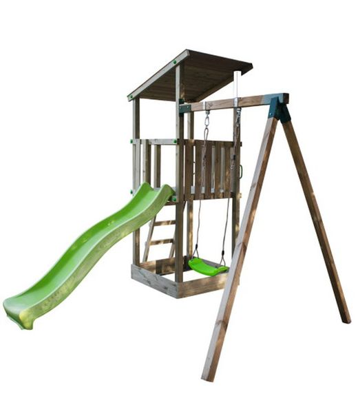 Parque infantil MASGAMES TALAIA L con columpio individual MA700126