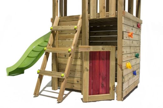 Parque infantil MASGAMES TIBIDABO L con casita MA700210