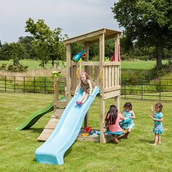 Parque infantil MASGAMES CASCADE L con columpio individual MA812511
