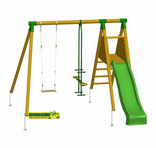 Parque Infantil MASGAMES MAUNA LOA con asiento a cara MA700024
