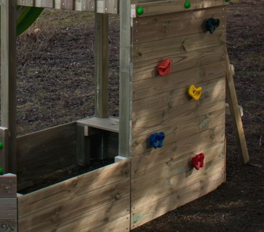 Parque infantil MASGAMES NAUTILUS L con pared de escalada MA700330