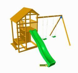 Parque infantil MASGAMES TEIDE XL con columpio doble MA700101