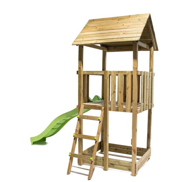 Parque infantil MASGAMES TIBIDABO L con columpio doble MA700221