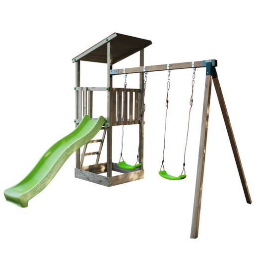 Parque infantil TALAIA L con columpio doble MA700127