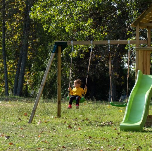 Parque infantil TALAIA L con columpio doble MA700127