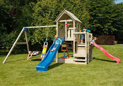 Parque Infantil MASGAMES PENTHOUSE XL  con columpio doble MA821201